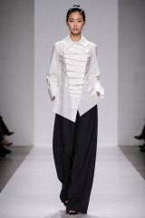 CAMICIA LUNGA JABOT POPELINE