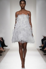 ABITO TULLE FOGLIE